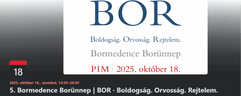 Bormedence Borünnep 2025